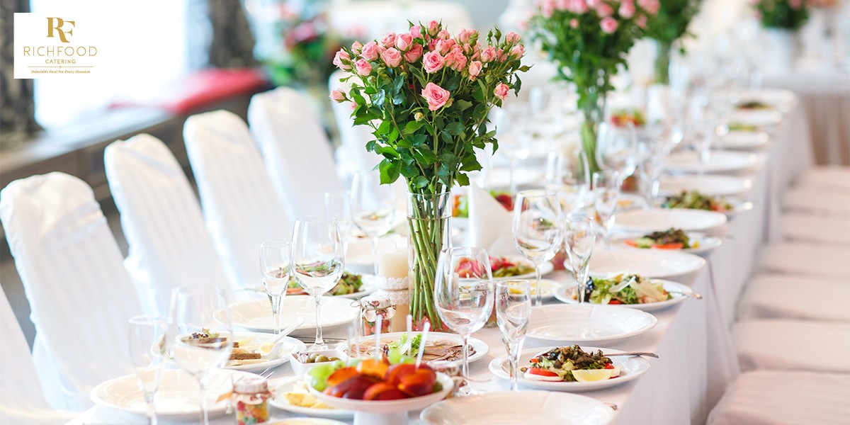 Wedding buffet catering