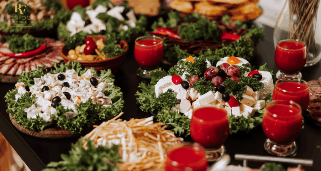 christmas buffet catering