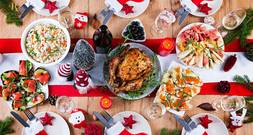christmas buffet catering